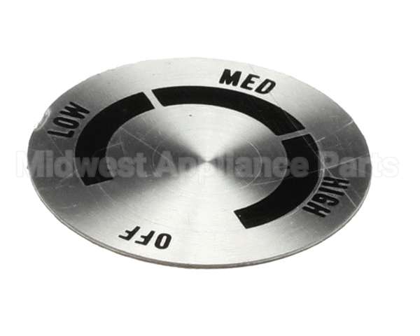 2R-70702-07 Lang Dial Plt 3-Heat Switch