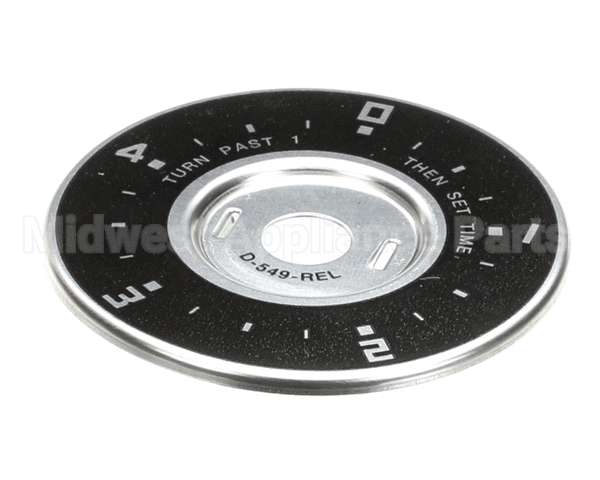 2R-70702-37 Lang Dial Plate, 5 Hour Timer
