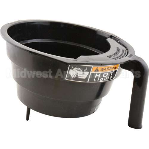 3021.0008 Compatible Bunn Funnel, Assy, Coffee, Black