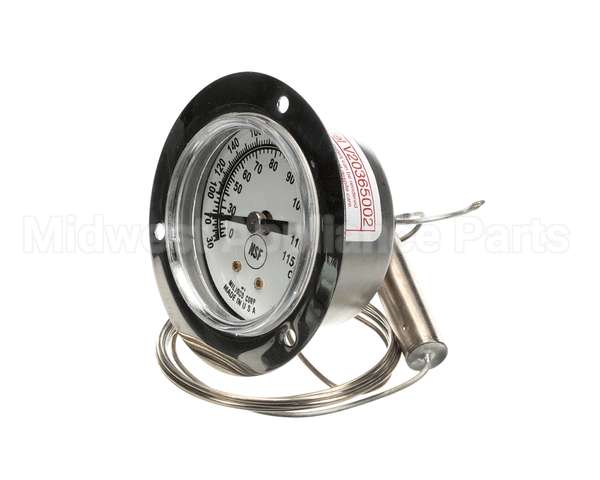 303150 Barker Thermometer Round Dial