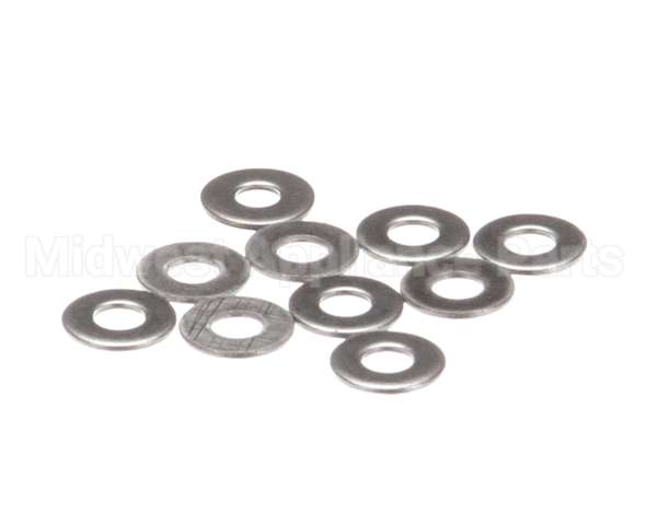 306P162 Antunes Washer Flat, #6 3/8 Od X
