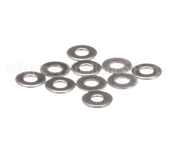 306P162 Antunes Washer Flat, #6 3/8 Od X
