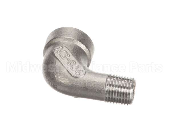 31-0182 Nu-Vu Elbow,S/S,304,90,1/8,Street