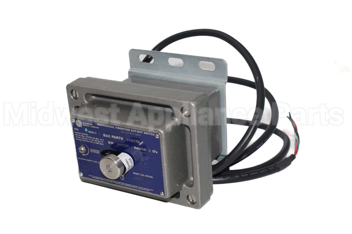 312178 Baltimore Aircoil (Bac) Vibration Switch