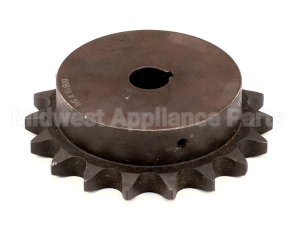 312829 Duke Sprocket,60Bs18 3/4Bore W/Keyway &2 Set