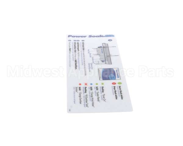 31485 Power Soak Systems Decal - Backsplash Step 1 L-R