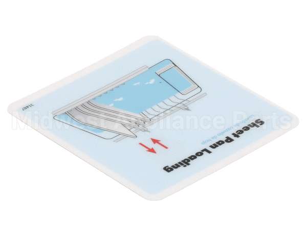 31487 Power Soak Systems Decal - Sheet Pan Loading