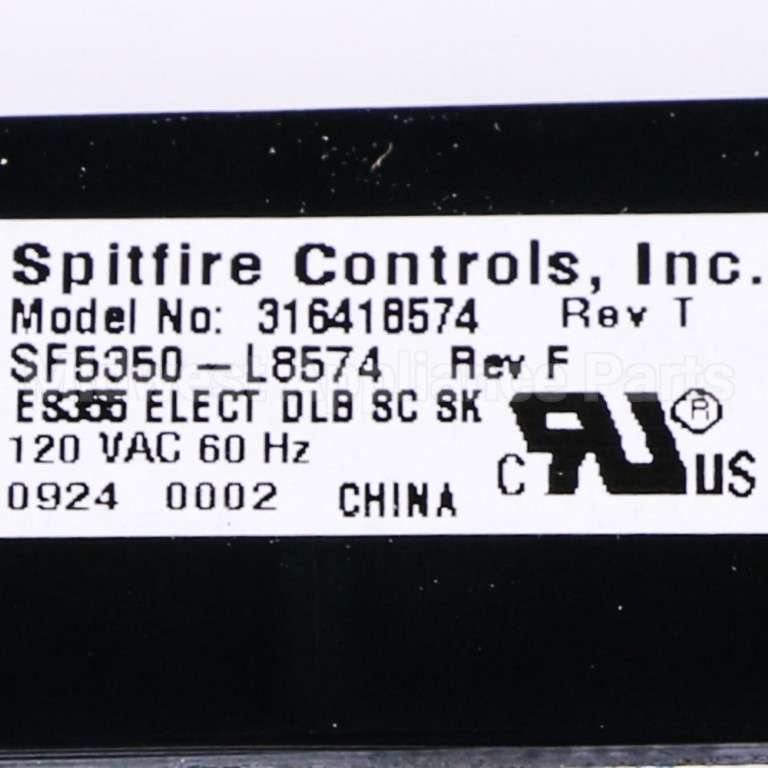 316418574 Frigidaire Control-Electrical