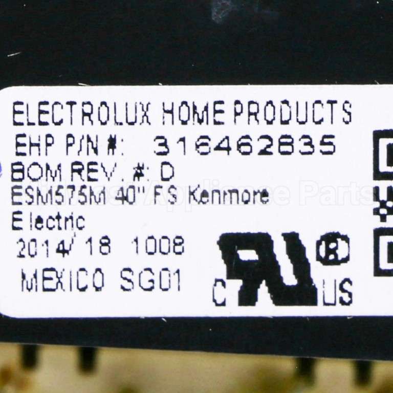 316462835 Frigidaire Controller