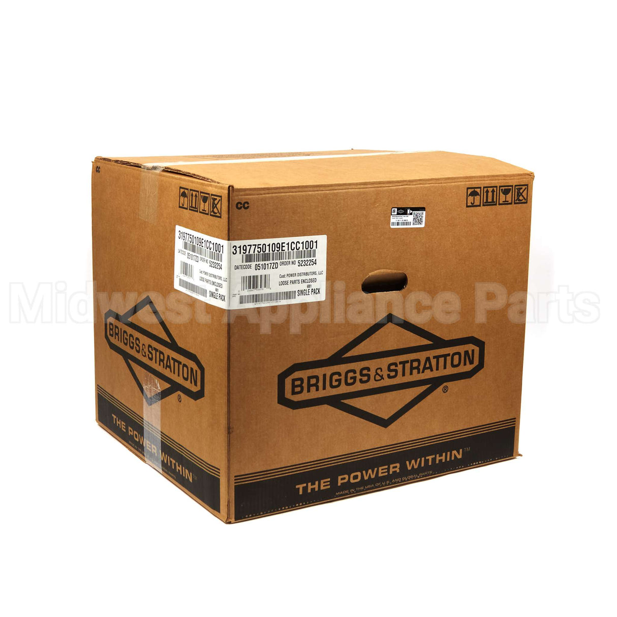 319775-0109-E1 Briggs & Stratton Engine Packed Single Carton