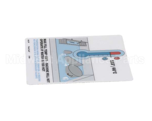 31989 Power Soak Systems Decal Ps-2Xx Max Temperature