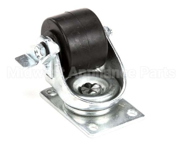 3235518 Delfield Caster,2.5,Top Swivel Plate,Br