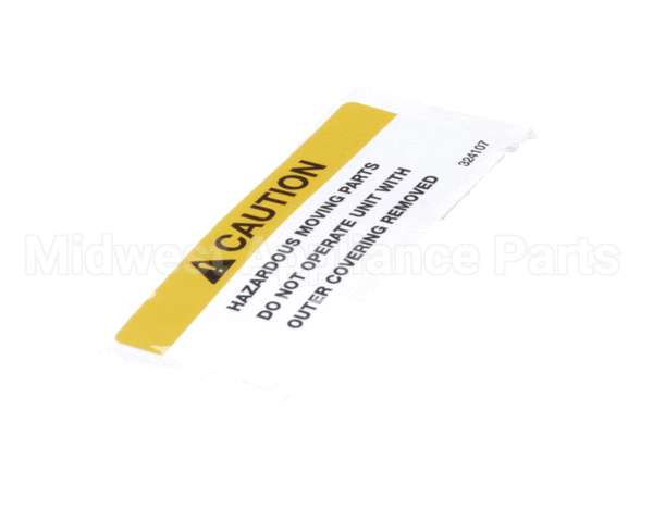 324107 Stoelting Decal Caution Moving Parts