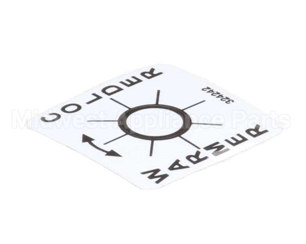 324242 Stoelting Decal Temp Adjustment