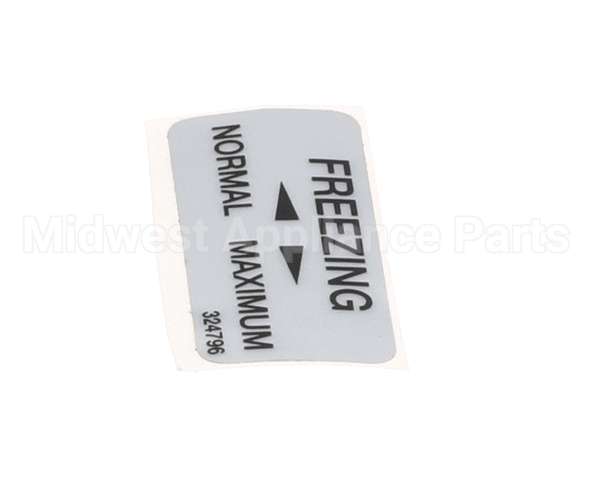 324796 Stoelting Decal; Freezing