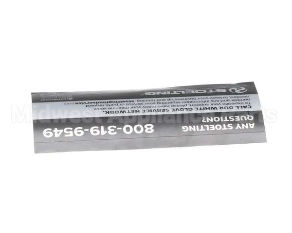325032 Stoelting White Glove Service Decal