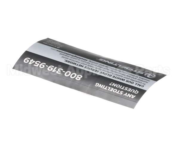 325032 Stoelting White Glove Service Decal