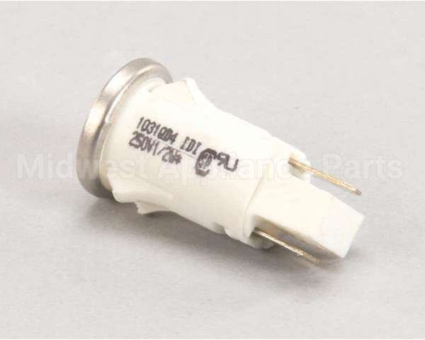 33361 Southbend Range Signal Light,Wht 250V 1/2 Dia