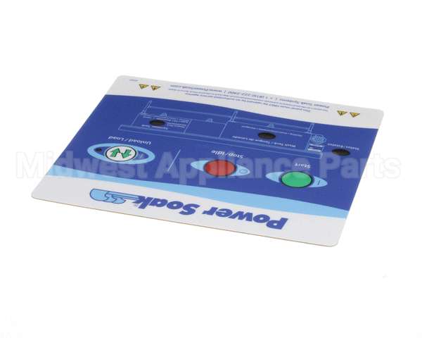 33507 Power Soak Systems Overlay - Control Panel Ps-225