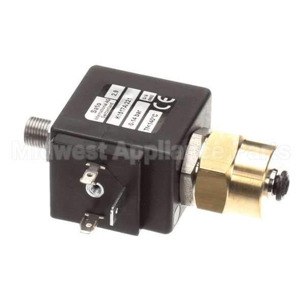 3370066246 Compatible Schaerer Solenoid Valve Bs 2/2 24V Dc 4 Pl. Conn