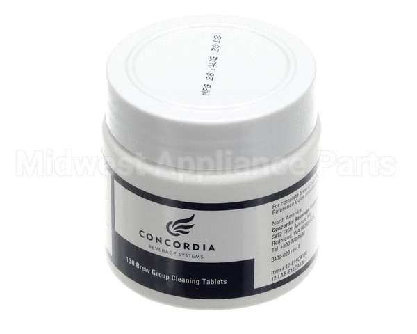3400-020 Concordia Beverage Jar Brew Grp 130 Tablets