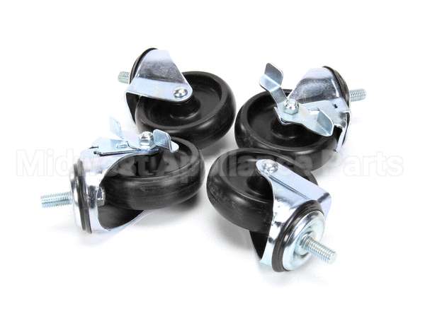 34325 Silver King Kit Caster 4 In