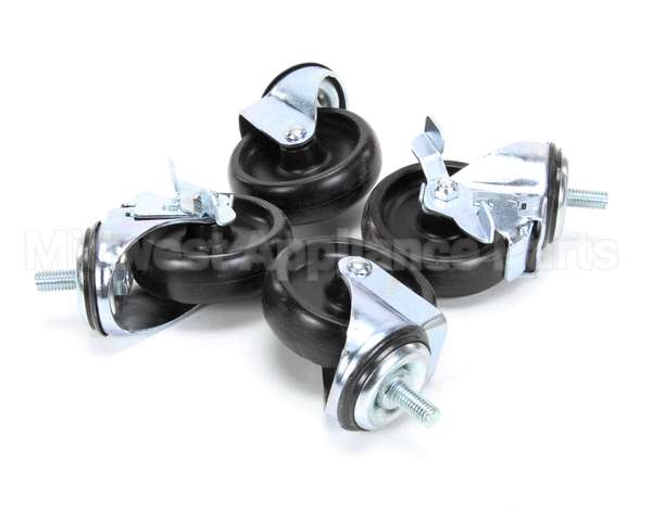 34325 Silver King Kit Caster 4 In