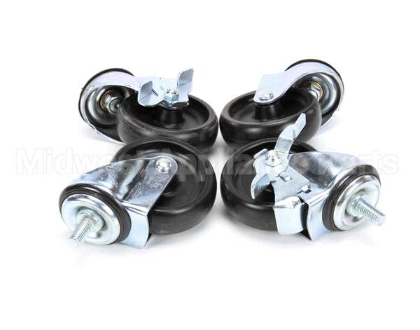 34325 Silver King Kit Caster 4 In