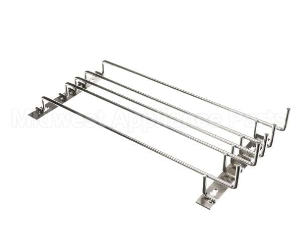 35-0039-F Nu-Vu Rack Side Left 5 Tier Chrome F
