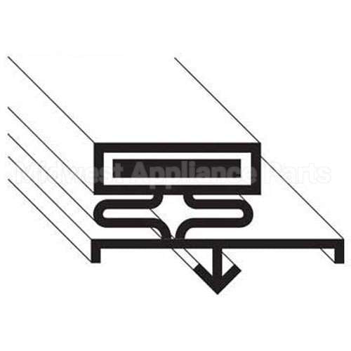 3500850 Compatible Kairak Gasket, Door, 17-13/16X21-9/16