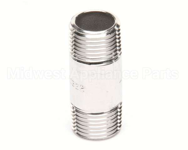 35474 Henny Penny Pipe Nipple 1/2 X 2