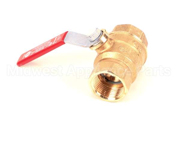 3586265 Franke Valve, 1" Ball Brass Npt Fe