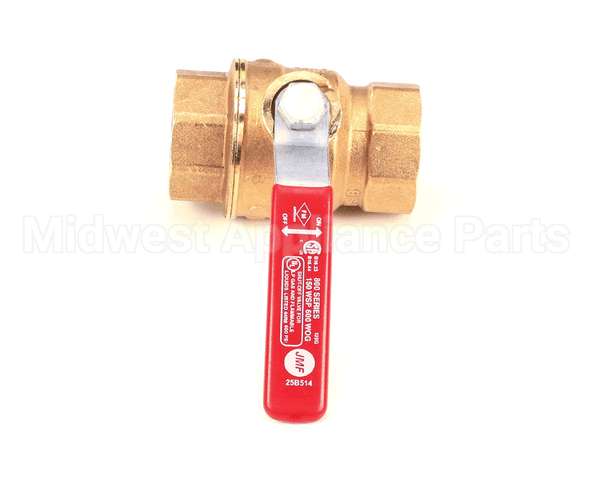 3586265 Franke Valve, 1" Ball Brass Npt Fe