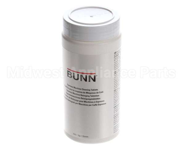 36000.1189 Bunn Cleaning Tablets, Cafiza 100T