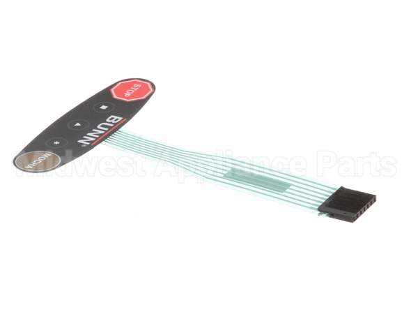 36231.0006 Bunn Switch, Memb Prgm W/Stop-Mocha