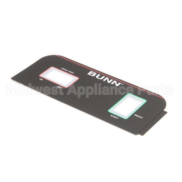 36590.0017 Compatible Bunn Decal, Cont Pnl W/O Ready (Tb3