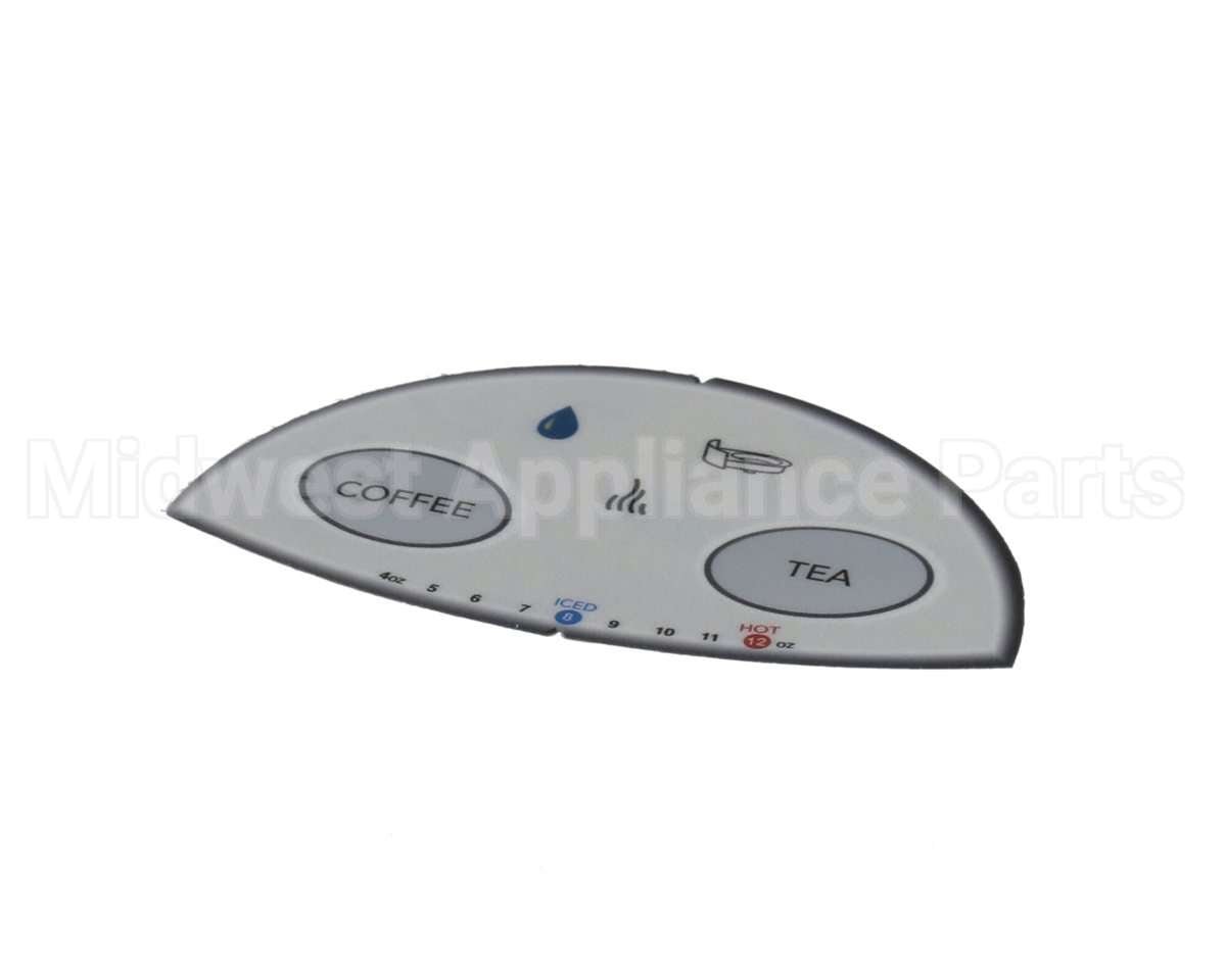 36891.0102 Bunn Decal, Control Panel Mca Am (Taco Bell)
