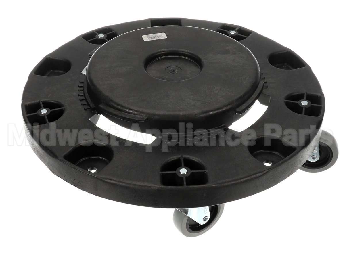 3691103 Carlisle Bronco Black Standard Round Container Do