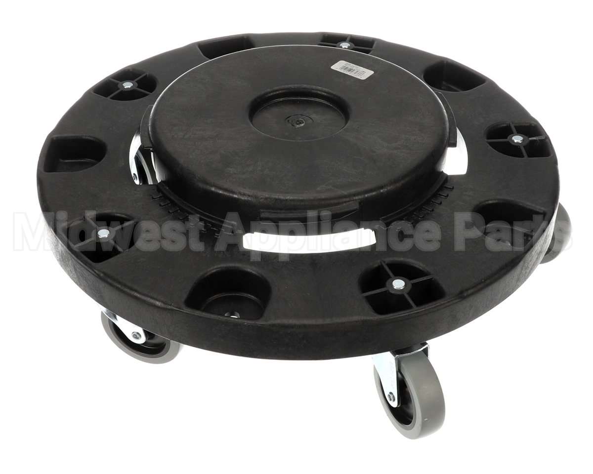 3691103 Carlisle Bronco Black Standard Round Container Do