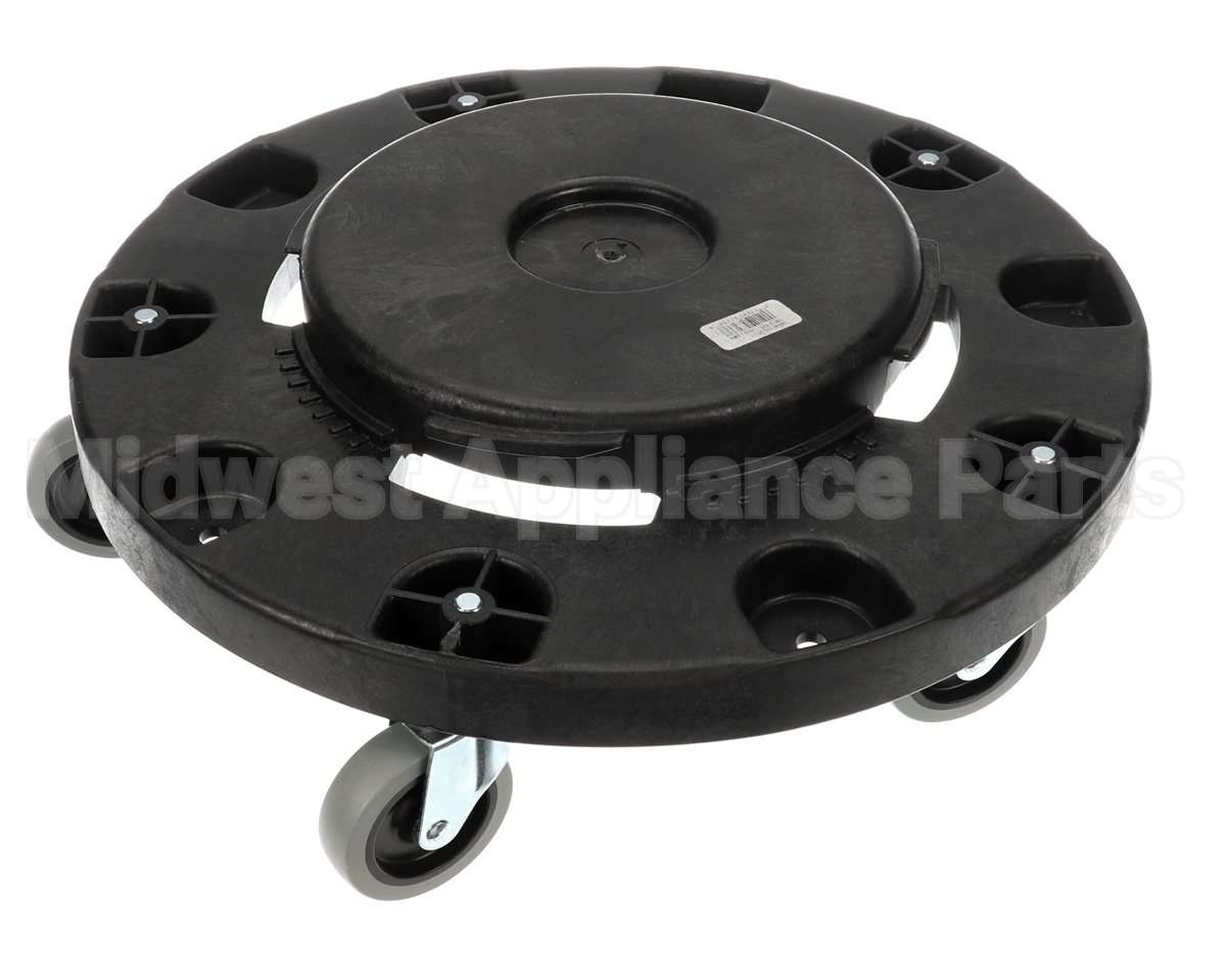 3691103 Carlisle Bronco Black Standard Round Container Do