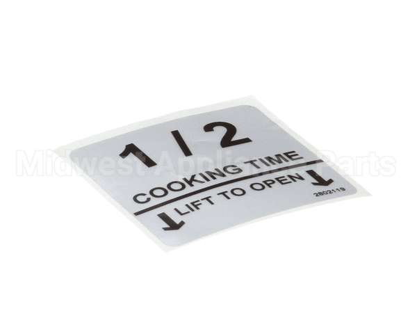 370032 Lincoln Label 1/2 Cooktime
