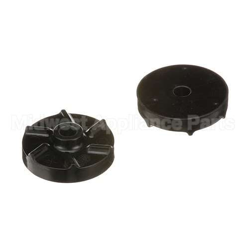 3709 Compatible Cecilware Impeller Low Fin/Foam, B Lack 1-7/8"Od, F/ Dispen