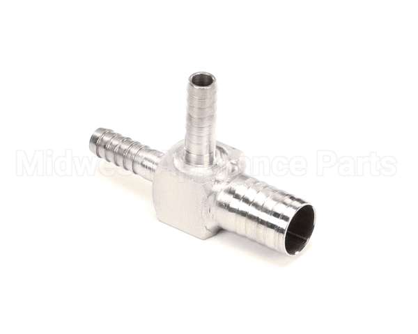 376041 Stoelting Fitting; 3 Way Tee; Sstl