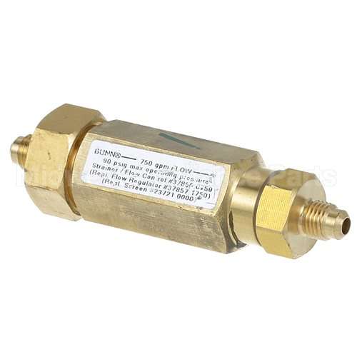37855.074999999997 Compatible Bunn Strainer/Flow Control 1/4 Flare X 4-1/4
