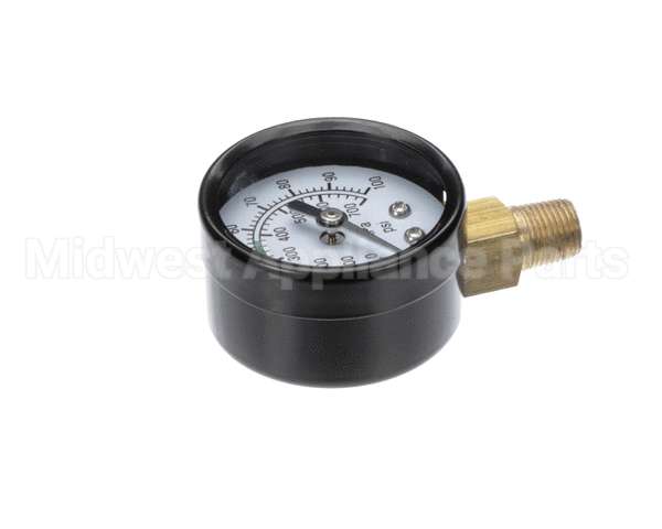 38-0131-0002 Fbd Pressure Gauge, 0-100 Psi, 1/8