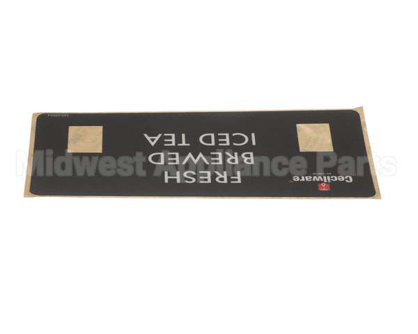 380-00064 Grindmaster Cecilware Label, Iced Tea - Ltb/Tb3