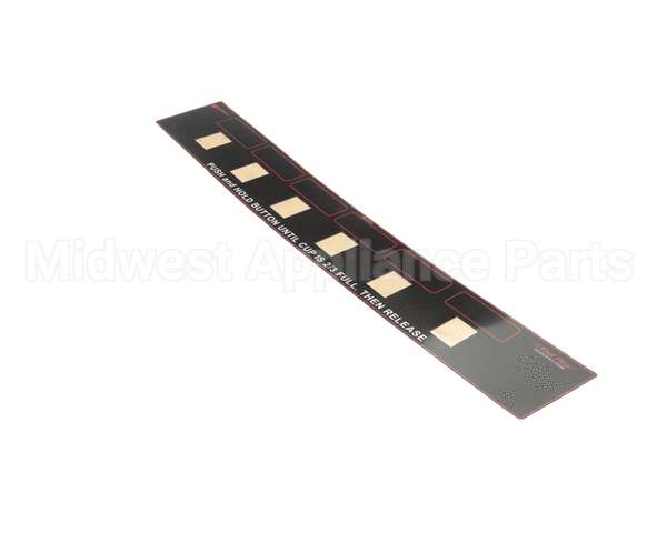 380-00151 Grindmaster Cecilware Label Sw Panel Gb6Mp