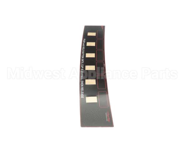 380-00151 Grindmaster Cecilware Label Sw Panel Gb6Mp