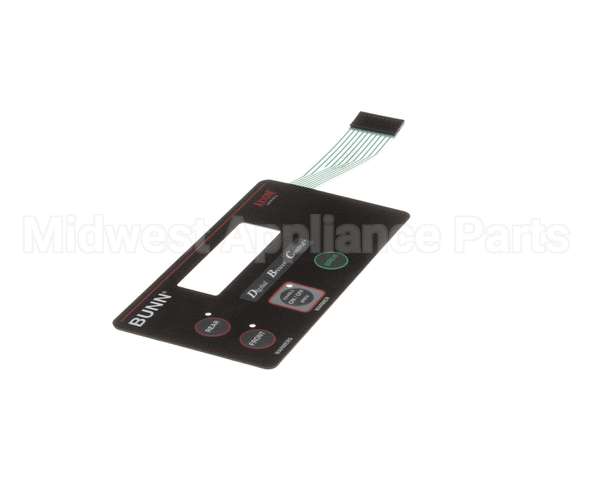 38876.0005 Bunn Switch, Membrane Left Nonbatc