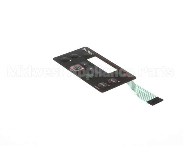 38876.7061 Bunn Switch, Membrane 2Batch 2Up (Tdl)